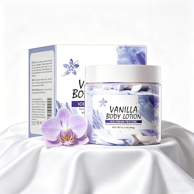 Lightweight Daily Body Moisturizer 180g – Soft Texture, Pleasant Scent for Normal Skin Vanilla One Size
