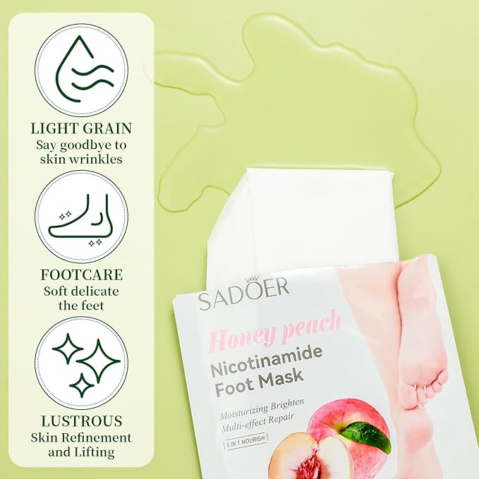 48 Pcs Fruits Beauty Hand Foot Mask Bulk Hydrating Hand Foot Moisturizing Gloves Aloe Mask for Spa Kit Beauty Skincare Gift Kits for Women