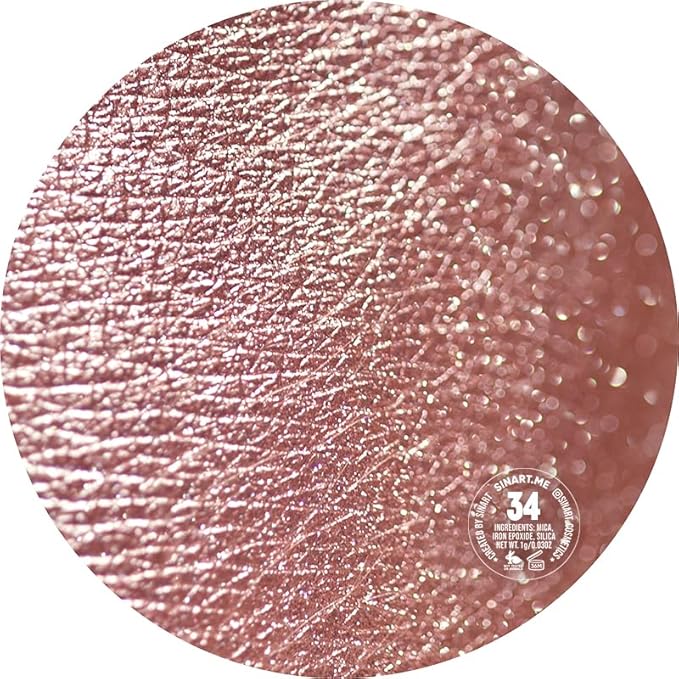 Glitter Eyeshadow, Eye Makeup, Eyeshadow Powder Glitter, STAR POWDER Shine and shimmer, NO Animal Testing & Cruelty Free 1g/ 0.03OZ (34)