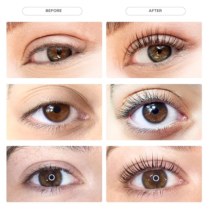 LASHVIEW Lash Lift Kit,Professional Eyelash Perm Kit,Liquid Set,Semi-Permanent,Curling Perming,Wave Lift Extension Perm Set,5 Times