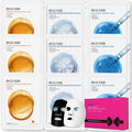 Face Sheet Masks, 9 Variety Packs, Peptide, Vitamin C & Panthenol B5, Antiaging, Brightening,Soothing Facial Skincare Gift Set for All Skin,Moisturizing Face Mask Set.