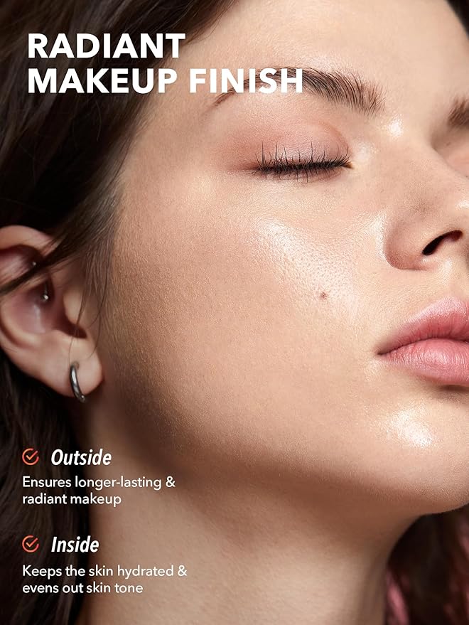 SHEGLAM Melon Melt Niacinamide Serum Primer Smooth Skin Deep Moisturizing for Perfect Makeup