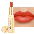 MAKI YIKA Moisture Red Lipstick for Women Hydrate Tinted Lip Balm for Mother's Day Dry Cracked Lips Sheer Lipstick Lip Tinted Glossy Finish,MA037 Apricot Peach