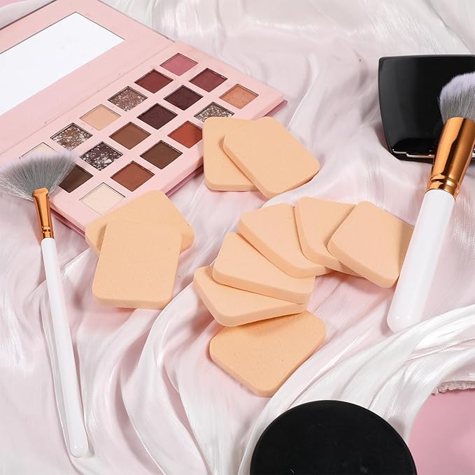 25 Pcs Makeup Sponge Square Make Up Face Soft Sponge Makeup Applicator Sponge Lady Makeup Foundation Puff for Dry and Wet