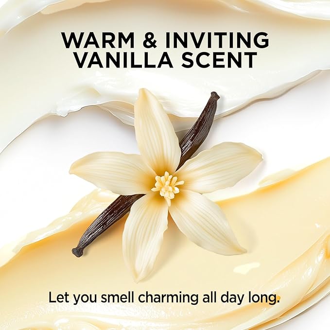 Vanilla Whipped Body Butter for Vanilla Scent Whipped Body Butter for Women, Shea Body Moisturizer for Dry Skin, Gentle Hydration with Long Lasting Moisture-3.4 floz+6.8 floz