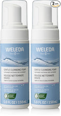 Weleda Gentle Cleansing Face Foam, 5 Ounce (Pack of 2)