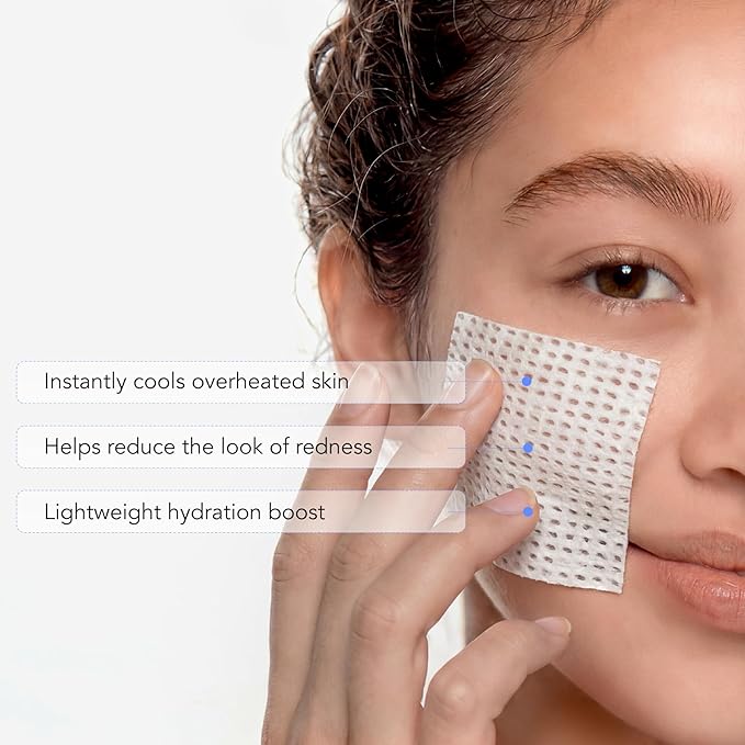 LEADERS Teca Cooling Toner Pad - Instant Relief for Dry, Overheated Skin | Vegan-Certified | Clinically Proven Efficacy | Korean Skincare 80 Pads x 130ml