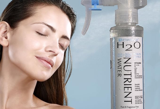Anti Aging Lightweight Hydrating Mist For Hair, Face, Skin, Vitamin C Toner + Hyaluronic Acid serum, Maximum Clinical Strength made by a Stanford Ph.D Doctor!