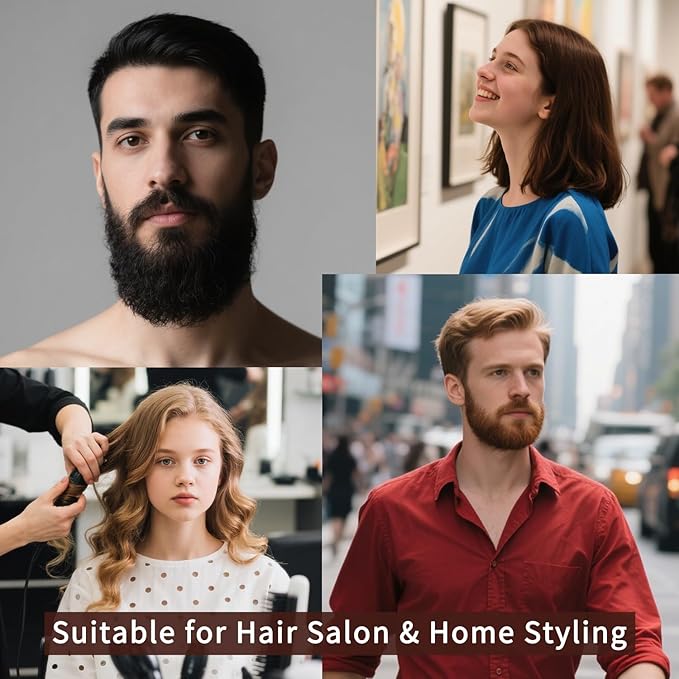 5pcs/Set Deluxe Boar Bristle Hair Brush & Comb Set - Unisex Edge Control Styling Kit for Slick Back, Teasing, Smoothing, Detangling, and Adding Volume - Suitable for Curly, Normal, and Wavy Hair Types