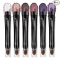 LUXAZA PRO Neutral Eyeshadow Stick 6PCS Set, Pink and Purple Metallic Shimmer Matte Cream Eye Shadow Eyeliner Brightener Pencil Crayon, Halloween Makeup - PURPLE MARTINI