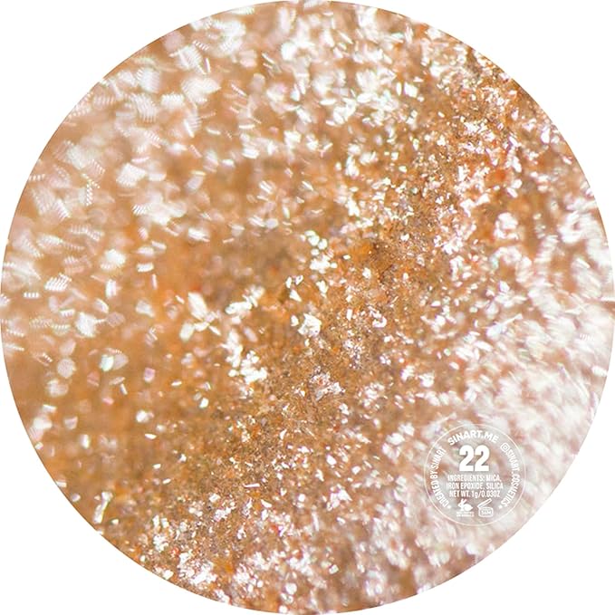 Glitter Eyeshadow, Eye Makeup, Eyeshadow Powder Glitter, STAR POWDER Shine and shimmer, NO Animal Testing & Cruelty Free 1g/ 0.03OZ (22)