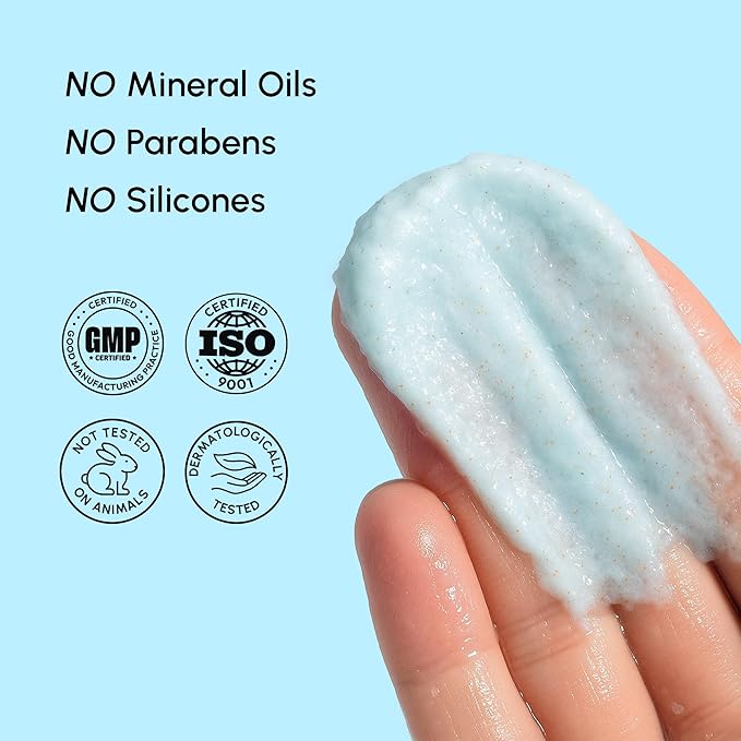MAREE Face Exfoliator 2 PACK – Microdermabrasion Facial Scrub & Exfoliating Face Wash for Women – Collagen & Glycolic Acid – Gentle Scrub and Exfoliant – Men Exfoliating Scrubber – Exfoliante