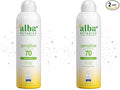 Alba Botanica Sensitive Sunscreen Spray SPF 70, 5 Oz (Pack of 2)