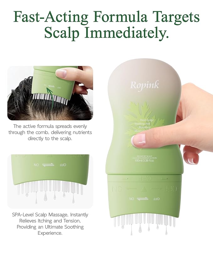 Mugwort Scalp Detox Set – Pre-Wash Cleanser & Shampoo for Sensitive Scalp, Hydrating & Soothing Scalp Cleanser, 1% Salicylic Acid, HA, Panthenol & Bifida Ferment, Helps Balance Barrier