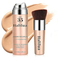 Airbrush Makeup Foundation,SPF 35 Full Coverage Foundation for Mature Skin, Older Women and Middle-aged，Lightweight & Moisturizing, Buildable Coverage Skin Tone Correcting,Radiance Skin (2# Beige)