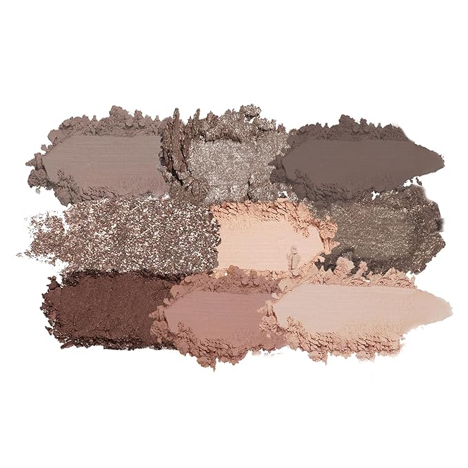KimChiChic Beauty Better Than Nude Eyeshadow Palette; 9 Highly Pigmented Matte & Shimmer Shades; Long-Lasting, Blendable Neutrals for Natural & Glam Eye Looks; Cruelty-Free, Vegan, 02-Chic & Naked