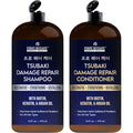 Korean Damage Repair Shampoo & Conditioner Set – Restorative, Strengthening Hair growth Products Routine – Sulfate Free, Paraben Free, for All Hair Types, 16 fl oz