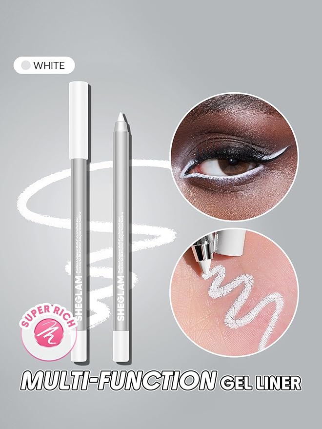 SHEGLAM Boldline Longwear Multi-Function Gel Liner-White