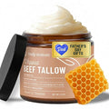 Body Restore Whipped Beef Tallow Balm – Fathers Day Gift for Dad from Daughter Son Wife, Grass Fed Face & Body Moisturizer, Birthday Gifts for Men, Self Care Spa Gifts – Unscented