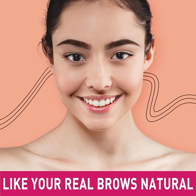 iMethod Microblading Eyebrow Pen - Eyebrow Pencil 2-in-1 Dual-Ended Eye Brow Pencils for Women with 3-Fork-Tip and Spoolie Brush Create Natural Hair-Like Defined Brows, Last All-Day, Black