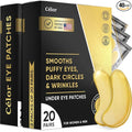 Celor Under Eye Patches for Puffy Eyes and Dark Circles - Eye Masks with Amino Acids & Collagen, Eye Care for Wrinkles - Birthday Gift for Women - Skincare Self Care - USA Tested (40 Pairs)