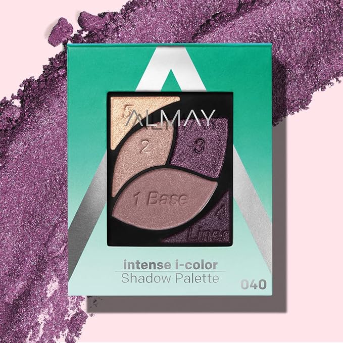 Almay Eyeshadow Palette, Longlasting Eye Makeup, Primer Enriched with Antioxidant Vitamin E, Hypoallergenic, 040 Green Eyes, 0.1 Oz