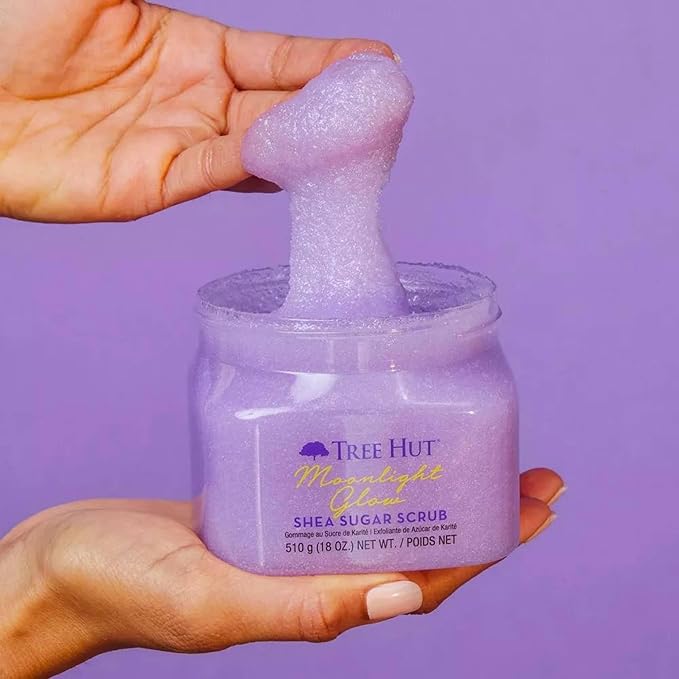 Tree Hut Moonlight Glow Balancing Shea Sugar Scrub - Body + Being - 18 ounces, 1.13 Pound (Pack of 1)