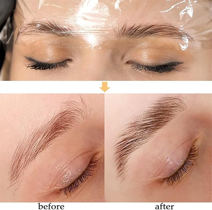 Eyebrow Lamination Kit – DIY Brow Lift Kit for Fluffy, Natural & Fuller Brows, At-Home Brow Perm & Styling Tools, Easy to Use, Long-Lasting Salon Results Up to 6 Weeks