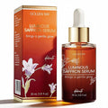 Saffron Serum for Face, Brightening & Discoloration Correcting Serum, Dark Spot Appearance Care, Radiance Booster for Dull Skin, Lightweight Facial Serum, Even-Looking Skin Tone, 1 fl oz