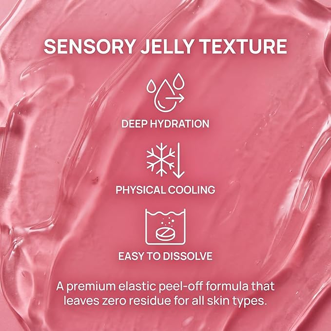 Collagen Jelly Mask – Jelly Mask for Facials & Vajacial, Mascarilla Hidroplástica Facial,Esthetician Supplies for All Skin Types (6 Packs)