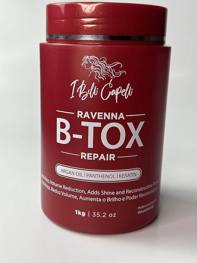 I Belli Capelli Ravenna Repair Hair B-tox, 35.2 oz (1kg) | Formaldehyde-Free