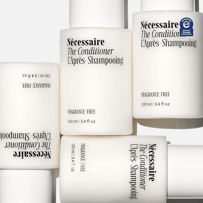 Nécessaire The Conditioner Mini. Hyaluronic Acid + Vitamin B Complex. Fragrance-Free. Approved by the National Eczema Association.