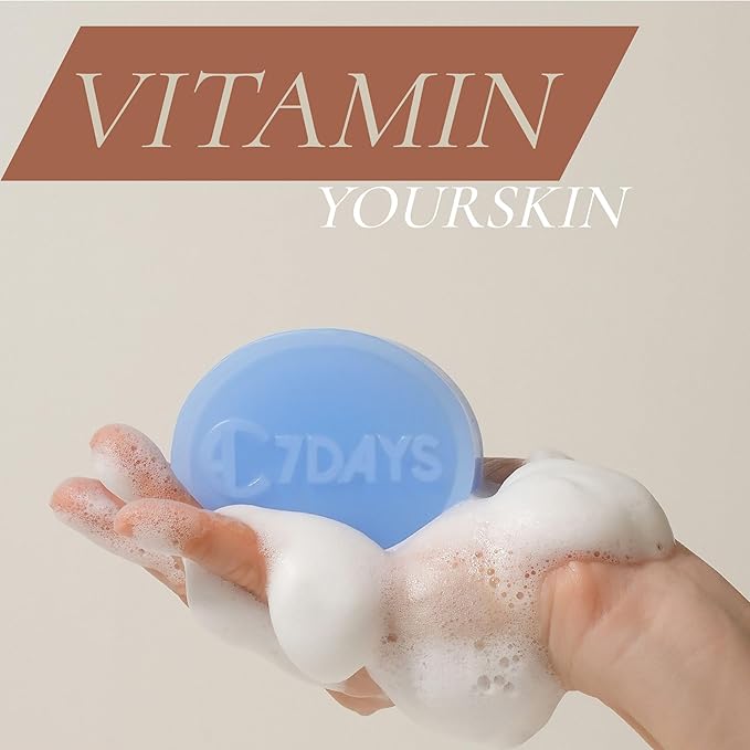 CDH7DAYS Soft Milky Soap Bar for Moms (2 Pack), EWG Verified & Vegan, Korean Handmade Natural Body Soap, Unscented, Plant-Based Gentle Cleanser for Sensitive & Pregnancy-Safe Skin, 5oz x2