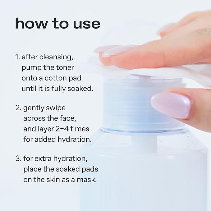 glow Lemon Vitamin Toner, Korean Skin Care, Hydrating with hyaluronic Acid, mild Exfoliation, Jeju Lemon Water for Refreshing deep‑Moisture, Highly Absorbent Formula, Cruelty‑Free, 10 fl oz