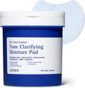 COSRX OneStep Original Tone Clarifying Moisture Pad, 100 Pads, Daily Toning Pad for Skin Texture & Hydration & Evening Skin Tone with Arbutin, Glutathione & 12 Hyaluronic Acids, Korean Skin Care