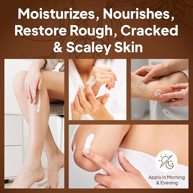 Pumice Valley Urea Foot Cream for Dry Cracked Heels and Feet - Foot Moisturizer & Heel Cream for Calluses and Rough Skin - Shea Butter, Jojoba Oil, Vitamin E - 1.7 oz
