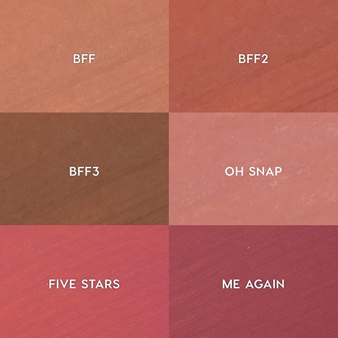 ColourPop Lined and Defined Lippie Lip Pencil Kit - High-Pigment, Long-Lasting & Sharpenable Lip Liner with High-Impact Color - Nude Pink + Brown Shades with a Matte Finish (6 Count)