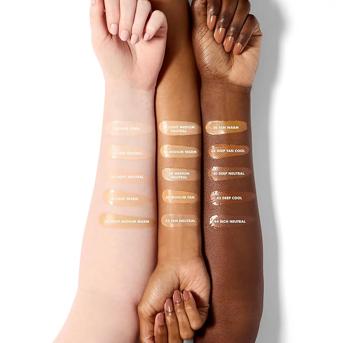 Well People Skinforia Serum Foundation, Lightweight Tinted Formula Hydrates, Smooths, and Evens Skin Tone with Birch Sap and Mushroom Complex, Long-Lasting, Natural Finish, 18 Light Warm