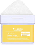 DERMAL Vitamin C Toner Pads 120 Count – Niacinamide Sea Buckthorn Vitamin 11 Complex for Dark Spots & Dull Skin – Vegan Pure Cotton Pads with Tweezers (Korean Skincare)