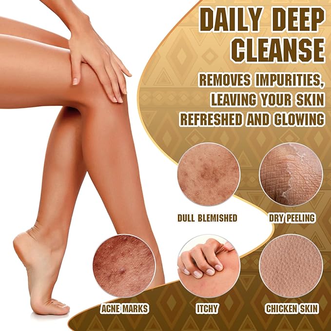 2 Pieces African Net Sponge – Real Authentic Exfoliating Bath Sponges for Silky Smooth Skin, Deep Cleansing Mesh for Full Body, Quick-Drying & Travel-Friendly (Rose Green)