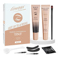Lash Tint Kit Instant Black Eyelash Dye and Brow Tint 8ml Easy to Use with Natural Results for Beginner Salon Beauty