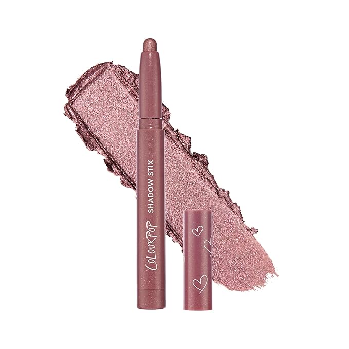ColourPop Shadow Stix - Cream Eyeshadow Stick with Long-Lasting Color - Multi-Use Cream Makeup with a Built-In Sharpener & Precise Tip for Easy Application - Next Spot (0.05 oz)