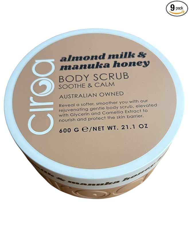 Almond Milk and Manuka Honey Body Scrub