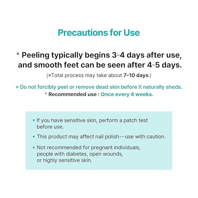 Ariul Smooth & Pure Foot Peel Mask, Exfoliating Foot Mask for Dead Skin Removal, Korean Skincare, 2 Pairs (Lemon & Papaya)