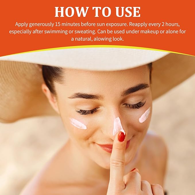 Ultra-Lightweight Airy-Fit Sunscreen SPF50 PA++++ - Travel-Size Face & Body Sunscreen Broad Spectrum Protection, Oil-Free & Non-Sticky Moisturizing Sunscreens, No White Cast & Water-Resistant (1)