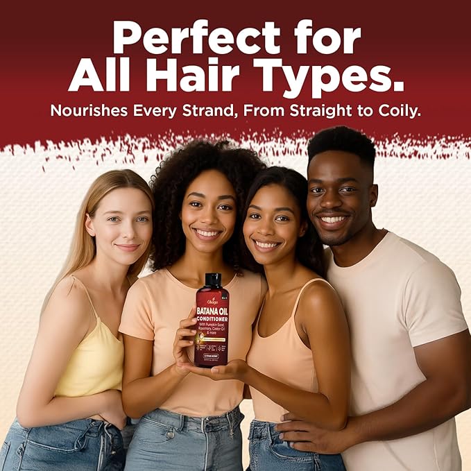Batana Oil Conditioner for Hair Growth, Aloe Vera Leaf Juice, Biotin, Honduran Batana, Jojoba, Argan, Pumpkin Seed, Castor, Rosemary Oils, 8-in-1 Natural Formula, 10.15 fl oz Citrus Scent, 3Pack