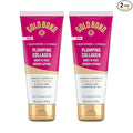 Gold Bond Plumping Collagen Body and Face Serum Lotion, Lightweight Hydrating Moisturizer with Collagen Peptide Complex, Jojoba and Grapeseed Oils to Visibly Plump Skin, Cherry Blossom, 8 oz, 2 Pack