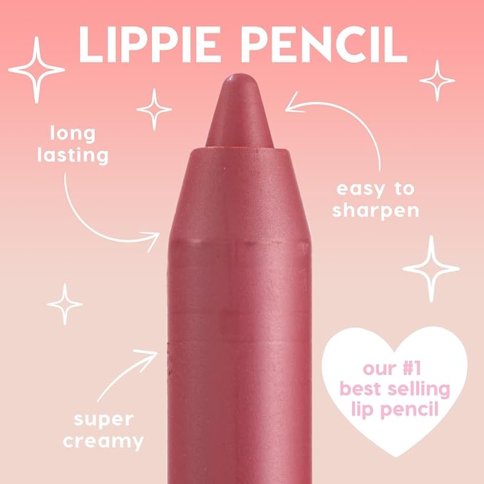 ColourPop Everyday Lippie Lip Pencil Kit - High-Pigment, Long-Lasting & Sharpenable Lip Liner with High-Impact Color - Includes Shades Oh Snap + Good N Plenty (2 Count)