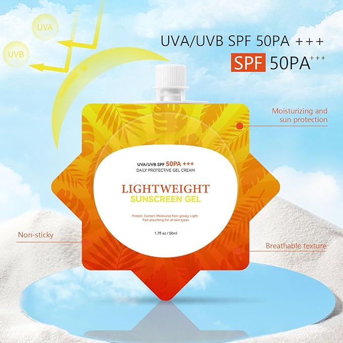 Ultrawhite Airy-Fit Sunscreen SPF50 PA++++ | 1.7floz Travel-Size Face Sunscreen | Moisturizing UVA/UVB Protection for Daily Use | Non-Greasy, No White Cast, Water-Resistant (1)