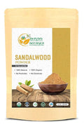 Herbs Botanica Chandan Sandalwood Powder, 100 gm / 3.52 oz, Face Pack & Mask, Tilak, Auspicious Occasions, Natural Cleansing & Soothing Powder.